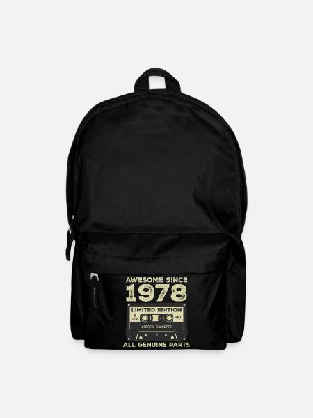 1978 Geburtstag geboren im Jahr 1978 Vintage Retro - Rucksack - Schwarz