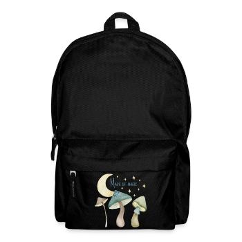 Pilze aus Magie. Geschenke für Pilzliebhaber - Rucksack - Schwarz - Vorne