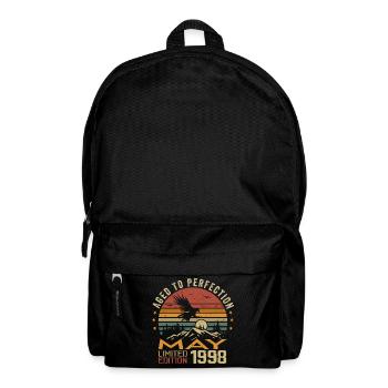 Mai 1998 Geburtstag Mai 1998 Geschenk 1998 Mai - Rucksack - Schwarz - Vorne