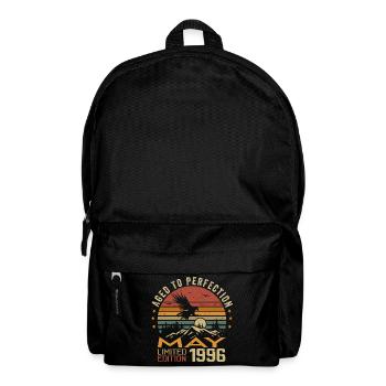 May 1996 Birthday May 1996 Gift 1996 May - Backpack - black - Front
