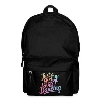 Tanzen Tänzer Tanzen - Rucksack - Schwarz - Vorne