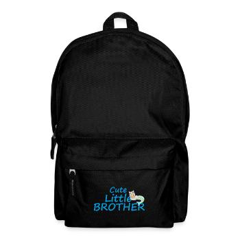 Mignon petit frère - Sac à dos - noir - Devant