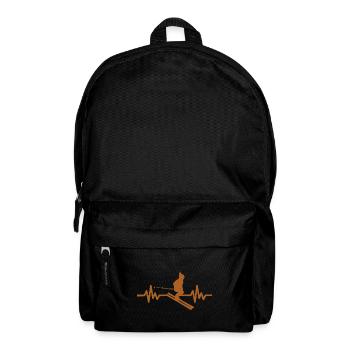 Heartbeat Skiing Ski freestyle - Backpack - black - Front