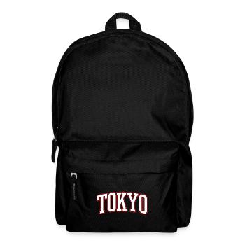 Tokyo - Japan - Schriftzug - Rucksack - Schwarz - Vorne