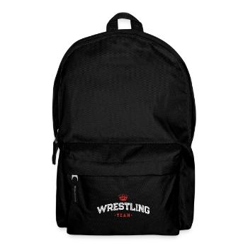 Wrestling Team - Rucksack - Schwarz - Vorne