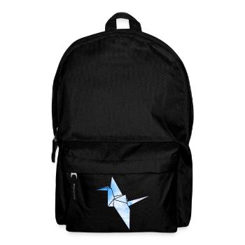 Kranich Origami - Rucksack - Schwarz - Vorne