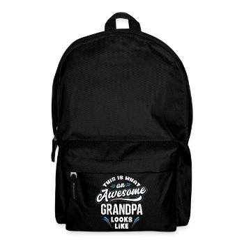 C'est ce à quoi ressemble un grand-père génial - Sac à dos - noir - Devant