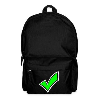 Tick chop colored seen - Backpack - black - Front