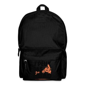 Je Peux Pas J'ai Quad Cadeau Conducteur De Quad - Sac à dos - noir - Devant