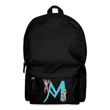 karneval m - Rucksack - Schwarz - Vorne