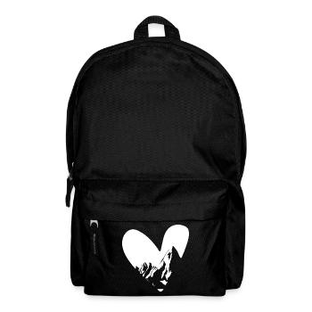 Coeur - Montagne - (21) - Sac à dos - noir - Devant