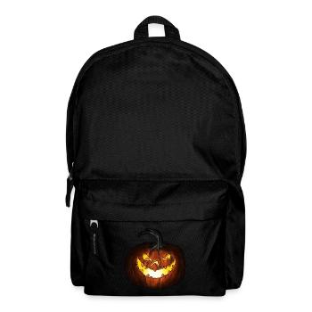 Pumpkin, Halloween - Backpack - black - Front