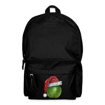 Pomme verte de Noël - Sac à dos - noir - Devant