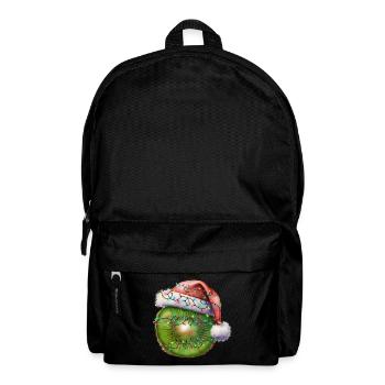 Kiwi de Noël - Sac à dos - noir - Devant
