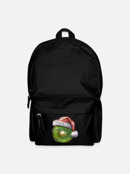 christmas Kiwi - Rucksack - Schwarz