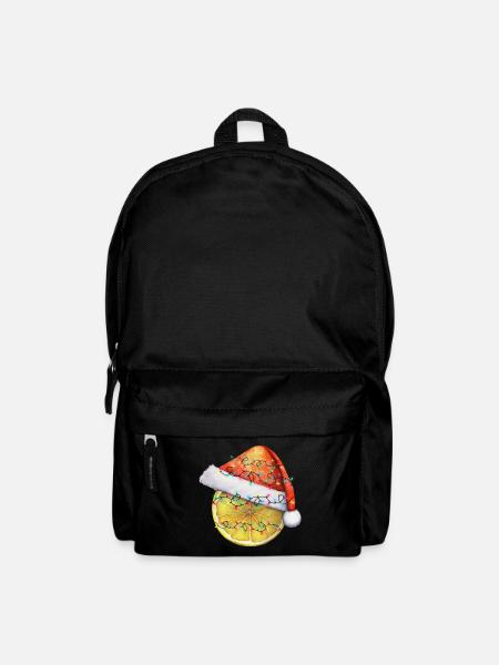 christmas Zitrone - Rucksack - Schwarz
