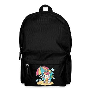 Ice Cream Unicorn - The Sweetest Temptation - Backpack - black - Front