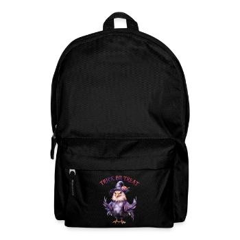 Halloween Pumpkin Horror - Backpack - black - Front