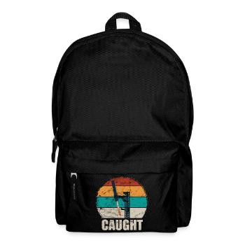 Caught - Space Travel - Rocket - Gripper Arms - Catch - Backpack - black - Front