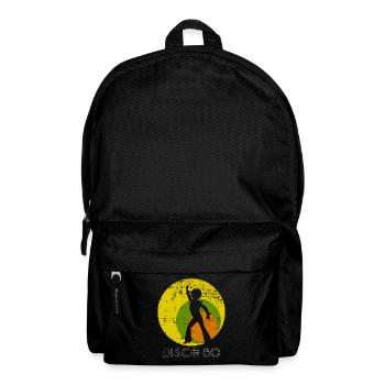 Disco 80s Retro Style Dance Gift - Backpack - black - Front