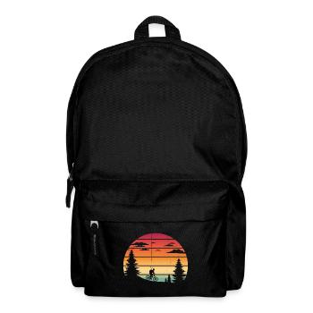 Bicycle Travel Tour Cycling Gift - Backpack - black - Front