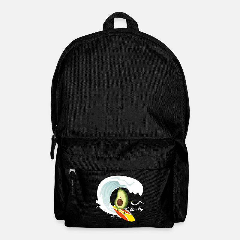 Avocat surfant - Sac à dos - noir