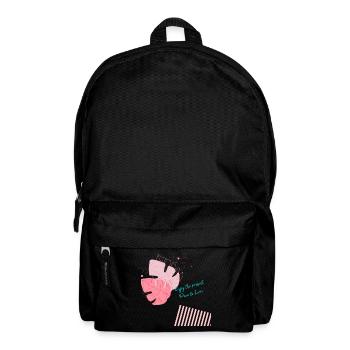 Enjoy the present - Backpack - black - Front