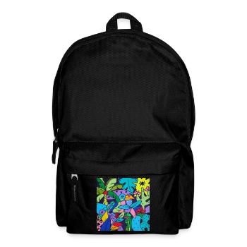 The Pop Art toucan - Backpack - black - Front