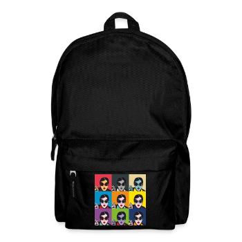 Glamour-Rebel - Rucksack - Schwarz - Vorne