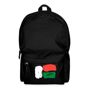 Madagascar Flag - Brush Strokes - Backpack - black - Front