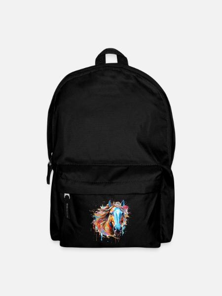 Cheval - Sac à dos - noir