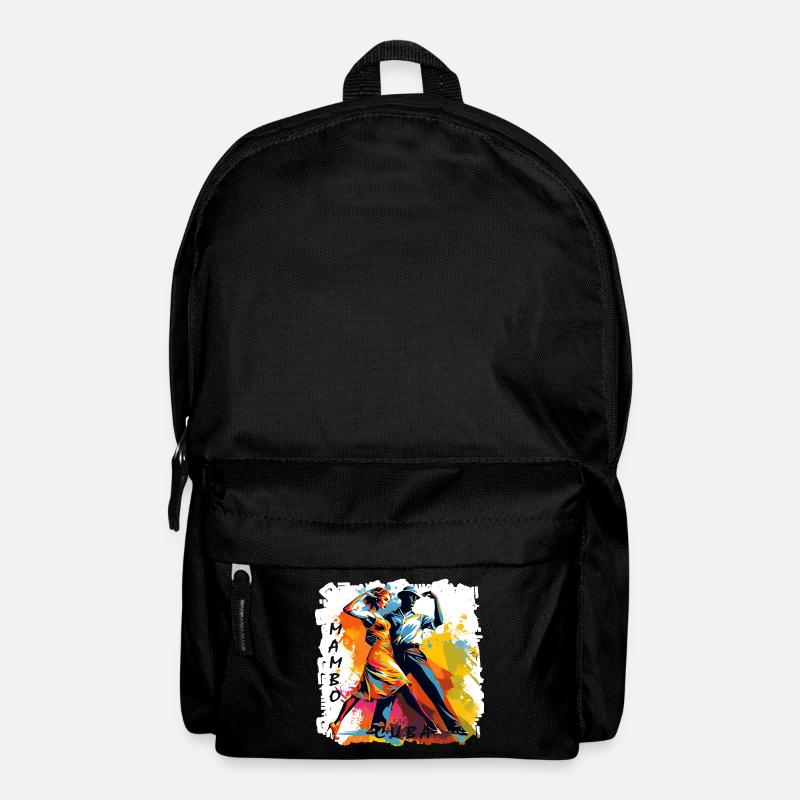 Durch tanzen Soziale Kontakte pflegen - Rucksack - Schwarz