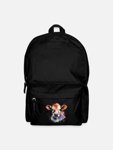 calf - Backpack - black
