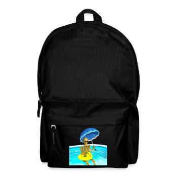 Grim Reaper on vacation - Backpack - black - Front