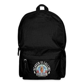 I spend the winter in BORA BORA - Sac à dos - noir - Devant
