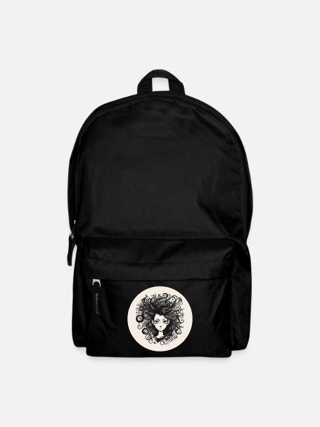 Frau - Rucksack - Schwarz
