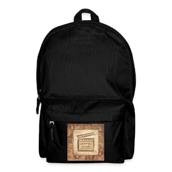 Vintage Filmklappe - Film Regisseur, Schauspieler. - Rucksack - Schwarz - Vorne