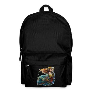 Une plongée dans la barrière de corail est une expérience - Sac à dos - noir - Devant