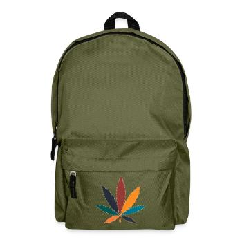 colors - Backpack - olive green - Front