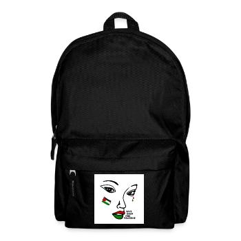 Free palestine women - Backpack - black - Front