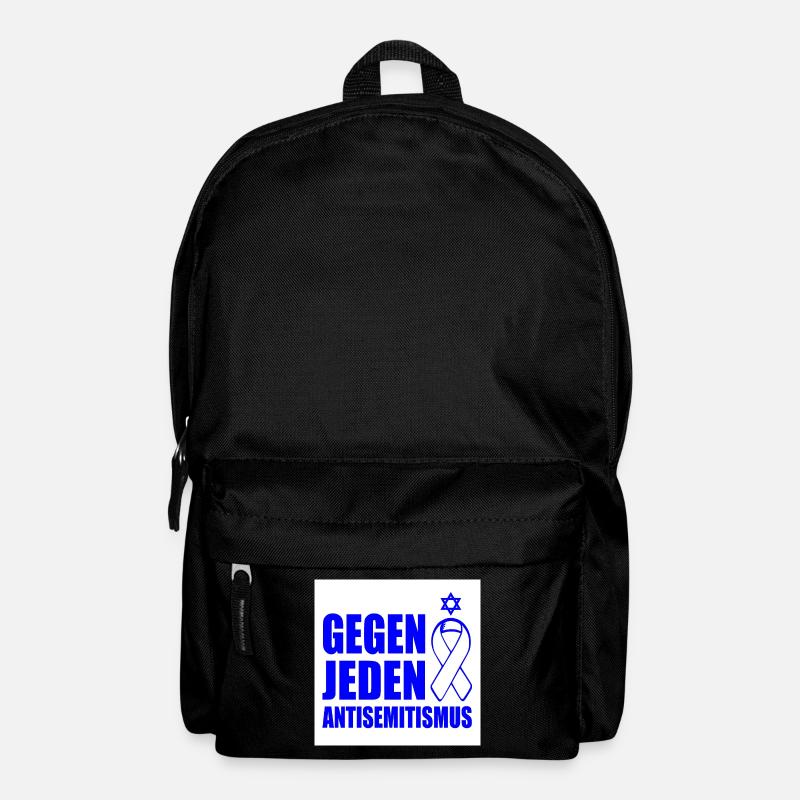 Gegen jeden antisemitismus - Rucksack - Schwarz