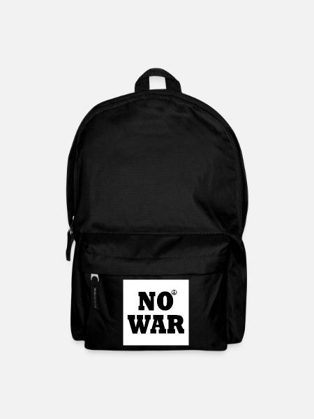 No war - Rucksack - Schwarz