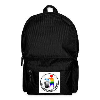 Keep your environment clean - FCK AfD - Backpack - black - Front