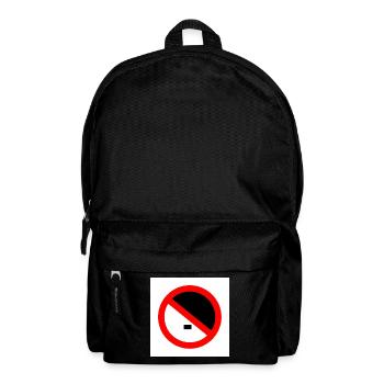 To the right - Backpack - black - Front