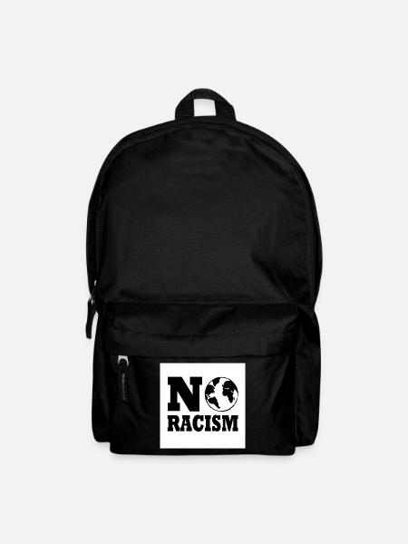 No racism - Rucksack - Schwarz