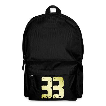 33 Number Vintage - Backpack - black - Front