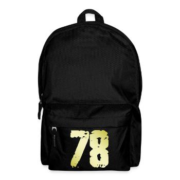 78 Number Vintage - Backpack - black - Front