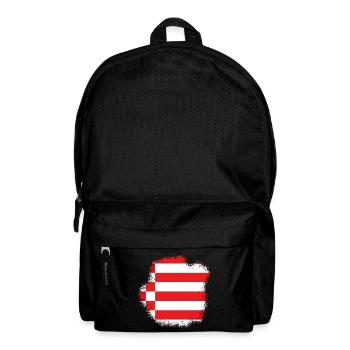 Drapeau de Brême Drapeau de Brême - Sac à dos - noir - Devant