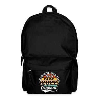 Mai 2022 Geburtstagsgeschenk geboren im Mai 2022 - Rucksack - Schwarz - Vorne