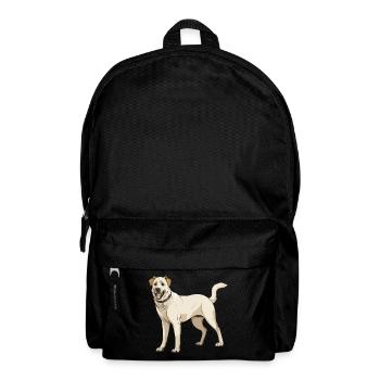 Kangal Hund - Rucksack - Schwarz - Vorne